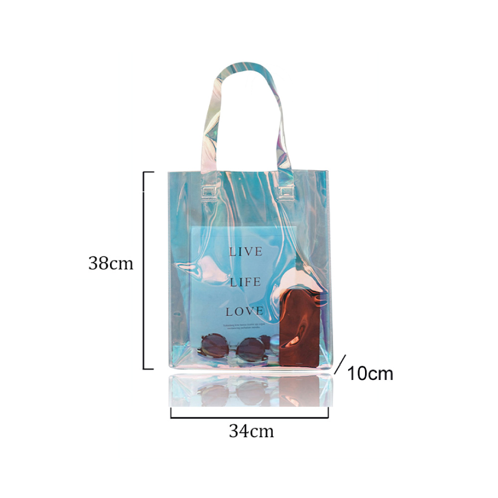 Hologram PVC Tote Bag - EdgyPro